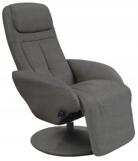 СКЛАДНОЕ кресло серое Optima 2 FABRIC Halmar