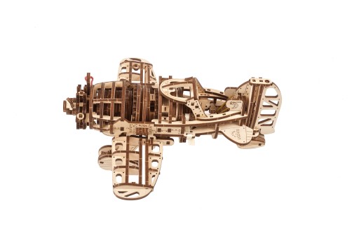 Деревянный 3D-пазл Mad Hornet uGEARS Самолет