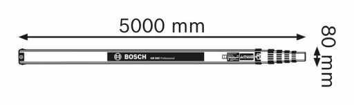 ОПТИЧЕСКИЙ УРОВЕНЬ GOL26D + ПОДСТАВКА BT160 + НАШИВКА GR500 0601068002 BOSCH