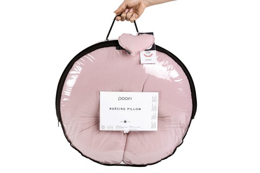 Poduszka do karmienia POOFI Organic Piwonia