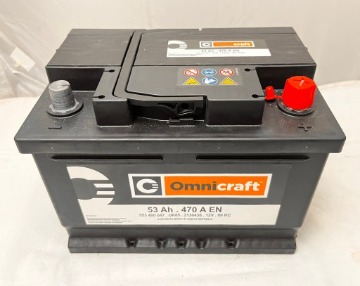 Аккумулятор 53Ач 470А OE Ford Omnicraft Varta