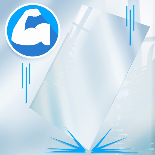 Плексси бесцветное плексиглашение размером 20x25 см Plexiglas 200x250 мм