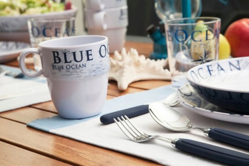 МЕЛАМИНОВОЕ СТЕКЛО BRUNNER BLUE OCEAN 400 мл 1 шт.