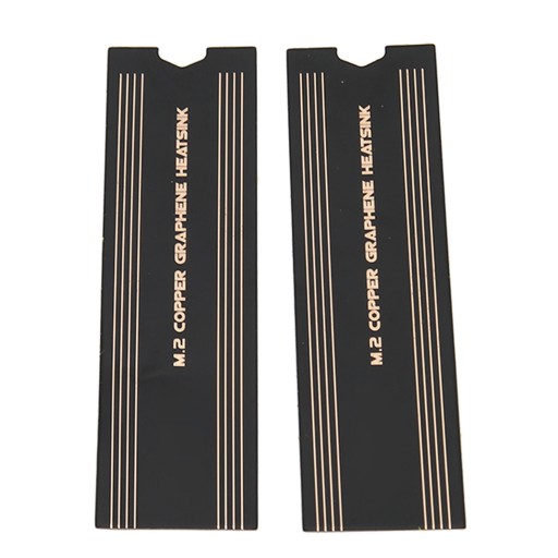 ГРАФЕНОВЫЙ РАДИАТОР M.2 SSD ТОЧНОСТЬ 0,15X74X22MM