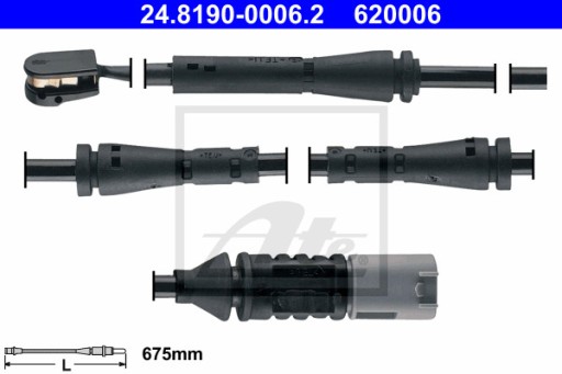 ДАТЧИК ИЗНОСА ATE PAK 24.8190-0006.2