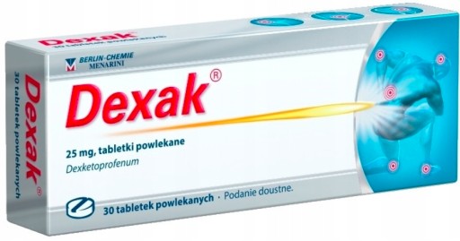 Dexak 25 Mg Painkiller для суставов 30 вкладка.