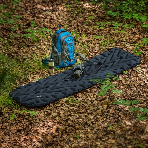 ТУРИСТИЧЕСКИЙ КОВрик ОДИНОЧНЫЙ МАТРАС NILS CAMP NC4005 ТЕМНО-СЕРЫЙ