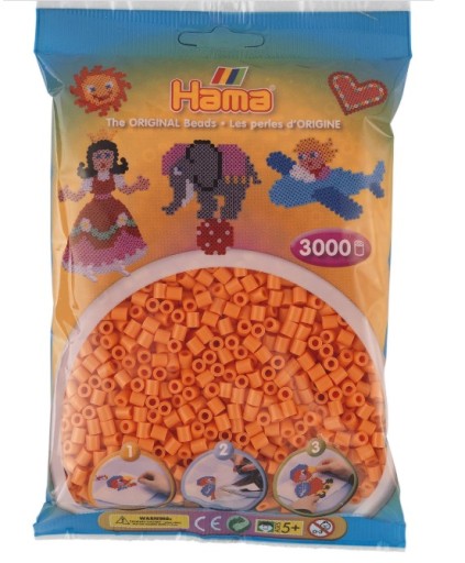 KORALIKI DO PRASOWANIA HAMA MIDI 3000 201-79 KOLOR MORELOWY