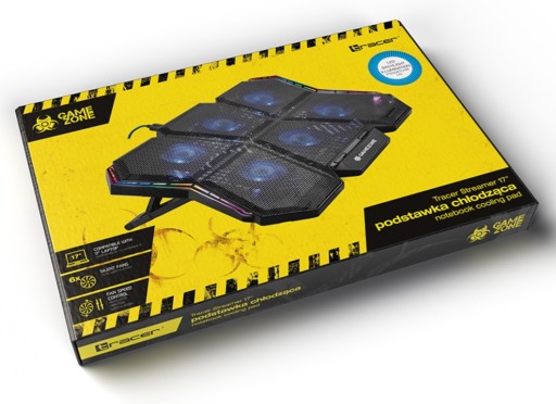 ОХЛАЖДАЮЩАЯ ПОДСТАВКА ДЛЯ НОУТБУКА LED RGB Gamezone Streamer 17