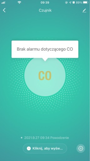 ДАТЧИК УГАРНОГО СО2 СО СВЕТОДИОДНЫЙ УМНЫЙ СЕРТИФИК TUYA WIFI