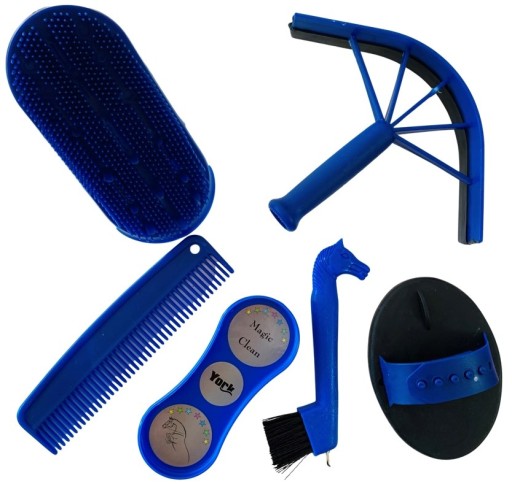 ЩЕТКИ ДЛЯ ЛОШАДЕЙ И ПОНИ PROFARMER BLUE