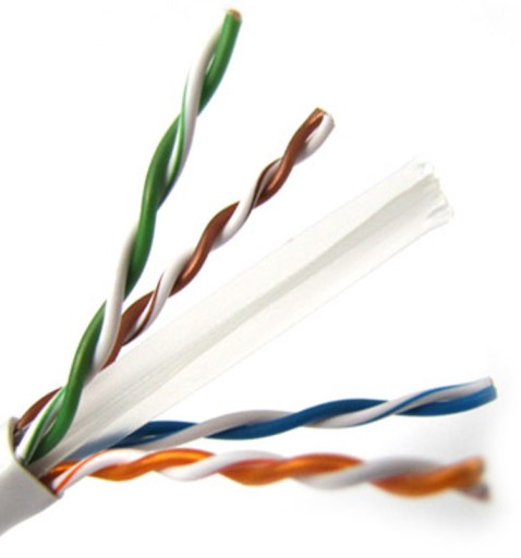 СЕТЕВОЙ КАБЕЛЬ UTP CAT 6, ВИТАЯ ПАРА ЕВРОКОМП, 10 м.