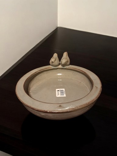 Osłonka Doniczka Misa Ceramiczna Poidełko 26x6 cm