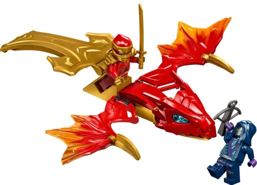 klocki LEGO NINJAGO 71801 Atak powstającego smoka Kaia