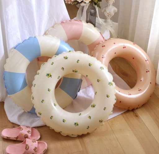 SWIM WHEEL Пляжное надувное кольцо Pastel Cherry Holidays 70 см