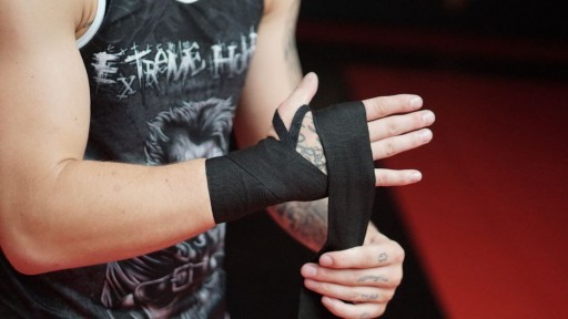 НАБОР ТРЕНИРОВОЧНЫХ ПЕРЧАТОК ДЛЯ СПРАРИНГА НА СУМКЕ BUSHIDO BOXING WRAPS