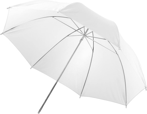 PARASOLKA TRANSPARENTNA BIAŁA DYFUZOR