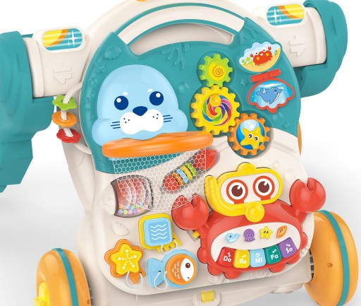 WOOPIE BABY PUSHER WALKER ОБРАЗОВАТЕЛЬНЫЙ НАСТОЛЬНЫЙ САМОКАТ 4 В 1