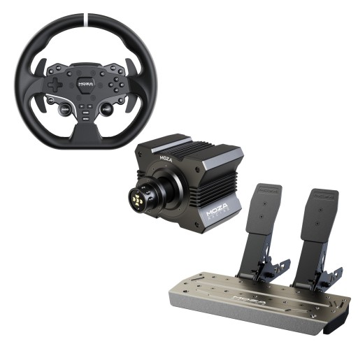 Комплект MOZA Racing R5 Руль с педалями RS20