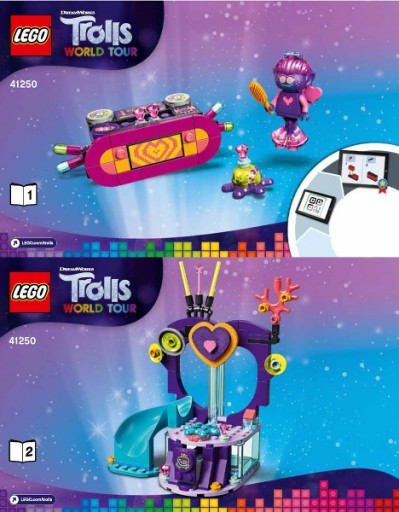LEGO ИНСТРУКЦИЯ из набора 41250 (60г)