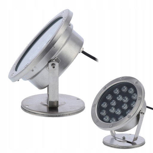 ПОДВОДНЫЙ ФОНТАН СВЕТ RGB LED ЛАМПА 18Вт 12В