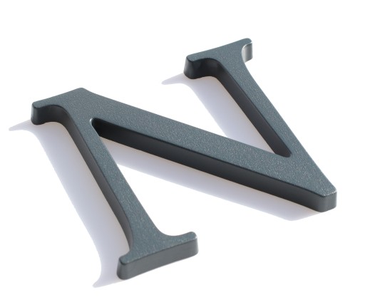 NAZWY ULIC ALU 10,5cm ULICA LEŚNA