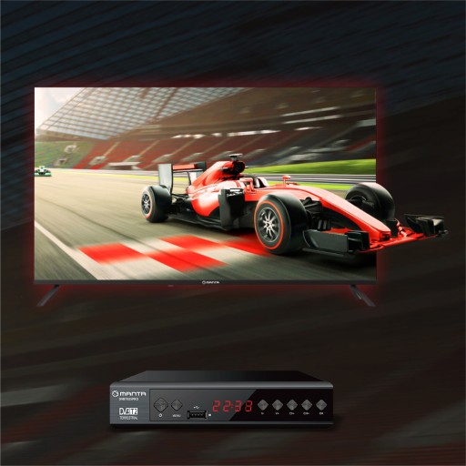 Тюнер-декодер DVBT2 DVBT 2 Наземное ТВ HEVC H.265 HDMI PVR EPG FullHD USB