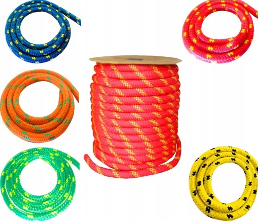 LINA LINKA POLIPROPYLENOWA PLECIONA MOCNA 4 MM 5mb