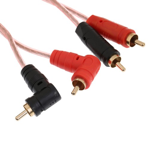 Универсальный автомобильный разъем RCA на 2 RCA