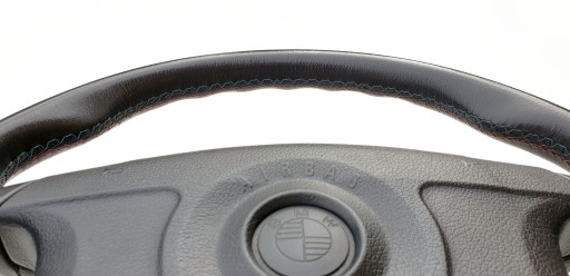 BMW E36 спортивный кожаный руль, тюнинг М-техника, ОРИГИНАЛ