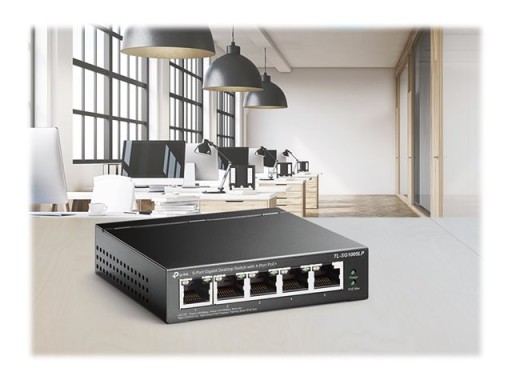 SWITCH POE TL-SG1005LP 5-PORTOWY TP-LINK