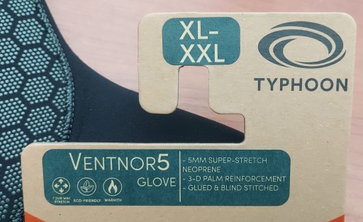 Rękawice neoprenowe Typhoon Ventnor5 Glove nurkowanie, morsowanie 5mm