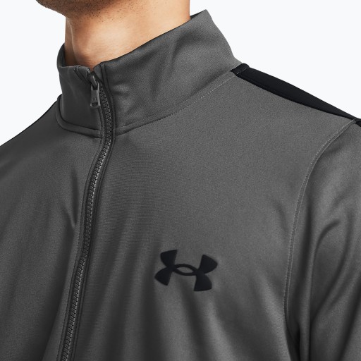 Мужской вязаный спортивный костюм Under Armour UA Castlerock/черный спортивный костюм XL