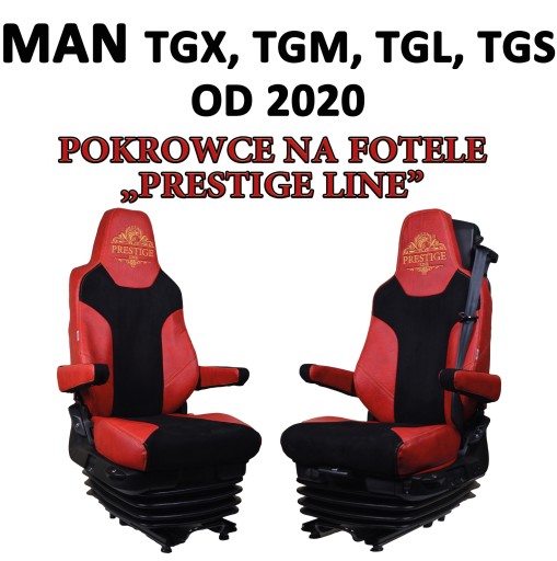 Чехлы на сиденья PRESTIGE LINE MAN с 2020 года.