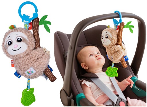 BaliBaZoo SLOTH Подвесной прорезыватель-прорезыватель RATTLE 0м+
