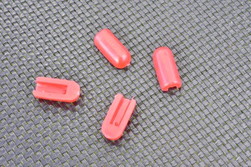 Концевой колпачок Neon 6x12 маленький RED x 2