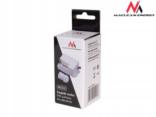 PIR ДАТЧИК ДВИЖЕНИЯ 230 В 800 Вт СВЕТОДИОДНЫЙ С ДЕТЕКТОРОМ MINI TO Z