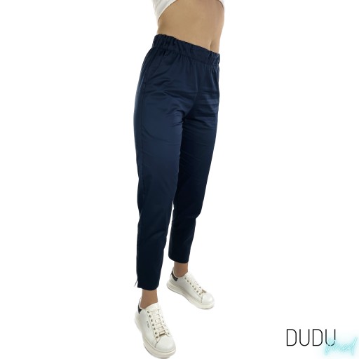 Классические медицинские брюки DuduMed Dark Navy Blue S