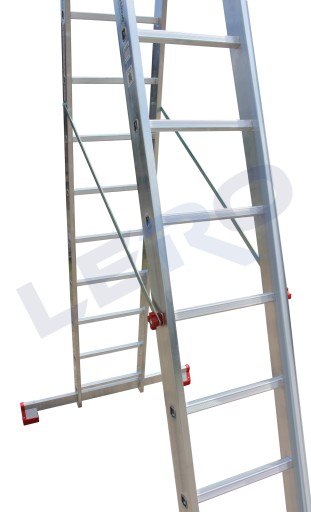 Drabina aluminiowa Faraone 3x14 10,36m 3-el PRO