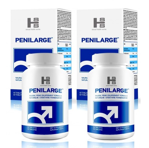 2x ТАБЛЕТКИ PENILARGE ДЛЯ УВЕЛИЧЕНИЯ ПЕНИСА 120T