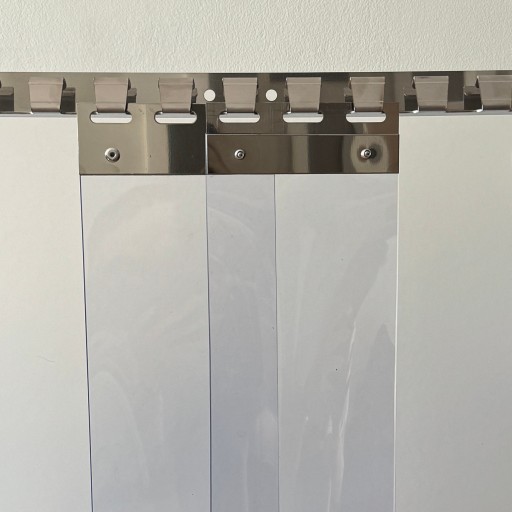 Kurtyna paskowa s: 120cm x h: 200cm, pasy PCV 125x2 mm