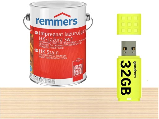Пропитка для дерева Remmers HK-Lasur 0,75л БЕЛАЯ
