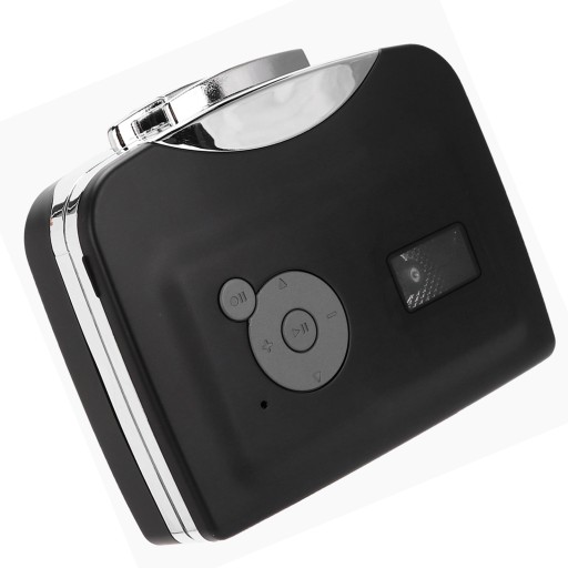 PRZENOŚNY ODTWARZACZ KONWERTER KASET MAGNETOFONOWYCH DO MP3 USB
