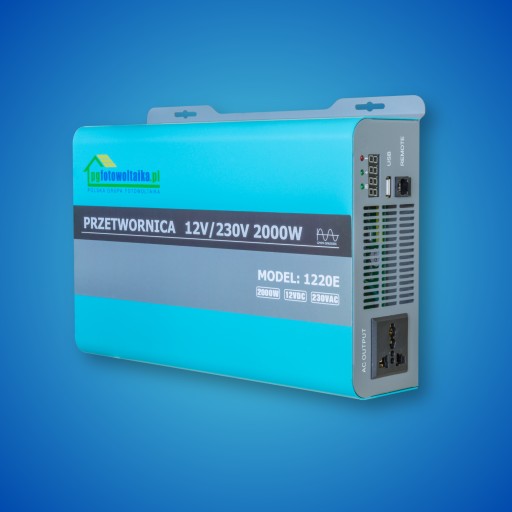 Автомобильный преобразователь с USB 12 В 4000 Вт Sinus USB