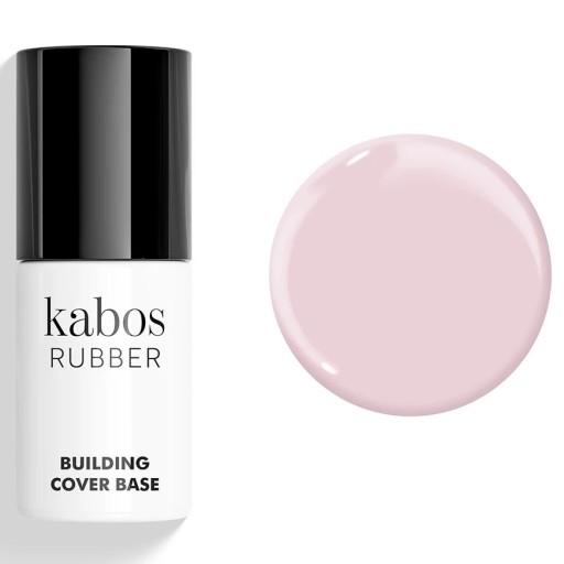 Резиновая основа Kabos Светло-бежевый, 8 мл, резиновая основа для накладных крышек