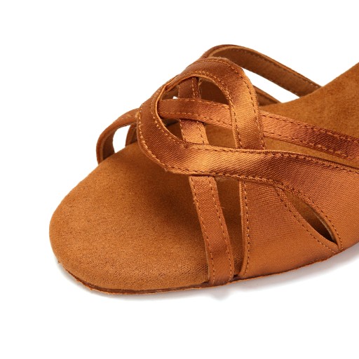 ТАНЦЕВАЛЬНЫЕ ТУФЛИ DELICATE LATINO BROWN 7,5см