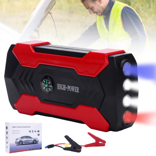 ПОРТАТИВНЫЙ СТАРТЕР POWER BANK УСИЛИТЕЛЬ АВТОМОБИЛЬНОГО АККУМУЛЯТОРА