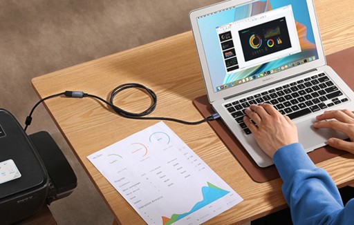 USB 3.0 A-A M-F USB 3.1 Gen 1 Удлинительный кабель премиум-класса, плетеный, 5 м