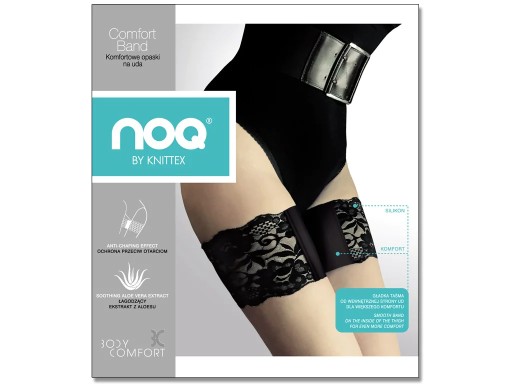 Кружевная повязка на бедра 2/3XL Nero