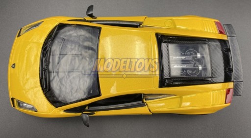 Lamborghini Gallardo Superlegger 1:24 Motormax 73346 Желтый